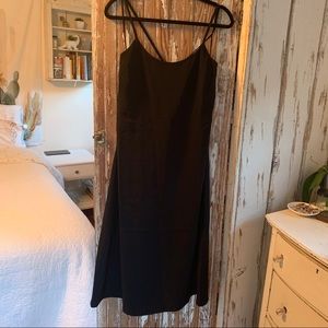 Everlane Japanese Go-weave cross back dress